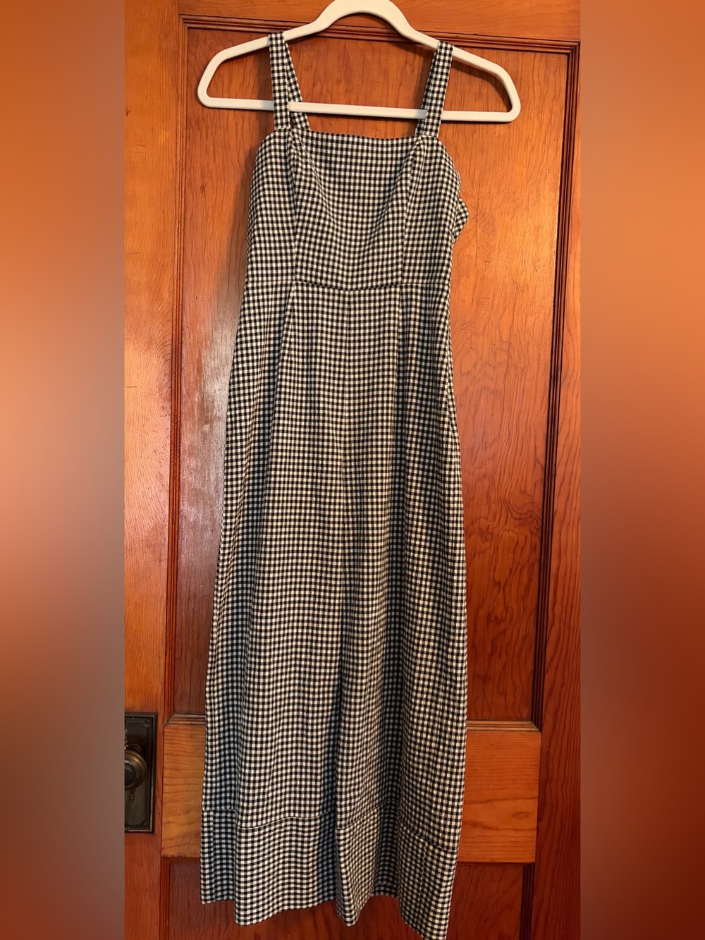 Gianni Bini Black and White Gingham Dress